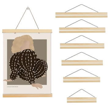 Magnetic Frame in Natural Wood