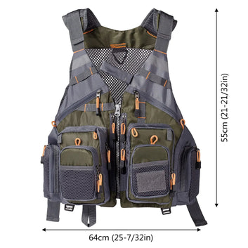Adjustable Fishing Harness Vest for Outdoor Use
