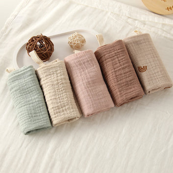 5-pack of pure cotton baby wipes – 6 layers