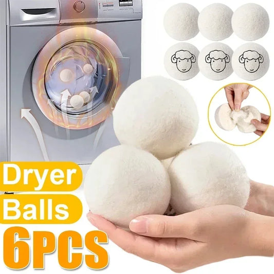Wool Dryer Balls – Eco-Friendly Fabric Softener for Tumble Dryers