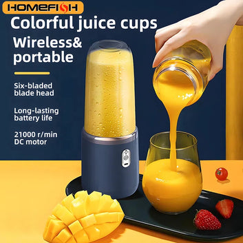 Portable Double Cup Juicer and Blender USB