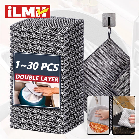 Magic Silver Cleaning Cloth – Versatile steel wire kitchen cloth