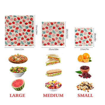 Reusable Beeswax Paper Food Wrap