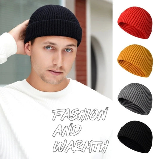 Knitted Winter Hat in Simple and Warm Design