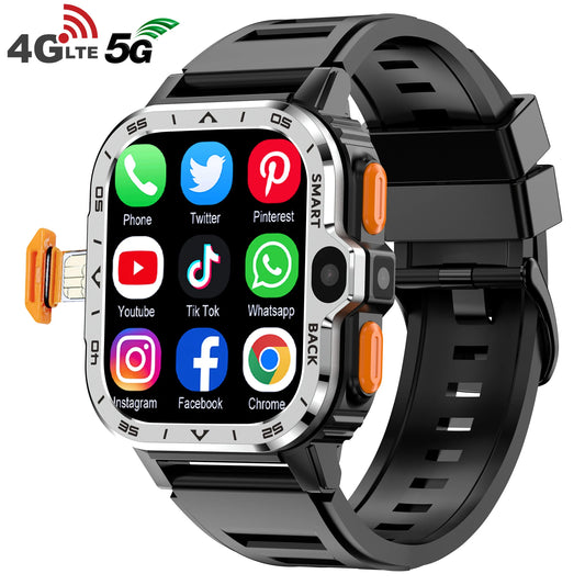 Android Smartwatch with Camera and 4G Support