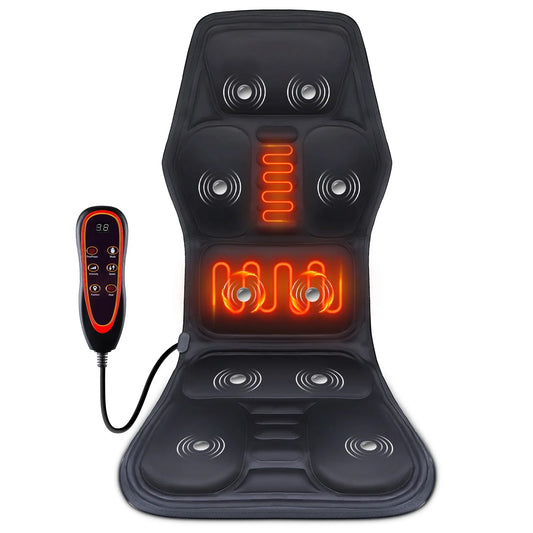 Electric massage mat for back and body