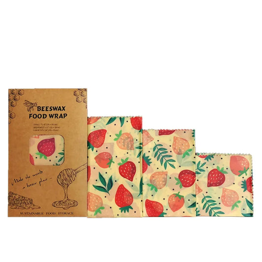 Reusable Beeswax Paper Food Wrap